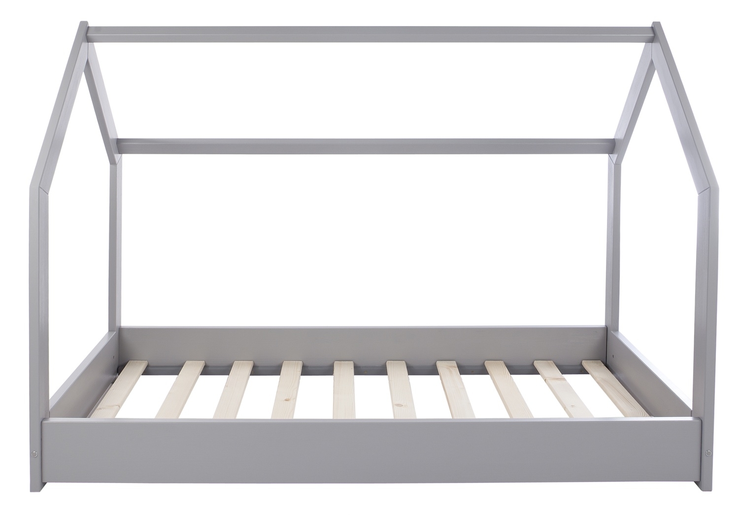 Wooden bed, Scandinavian style, modern, kids bed, home bed, 160x80 - Picture 11 of 12