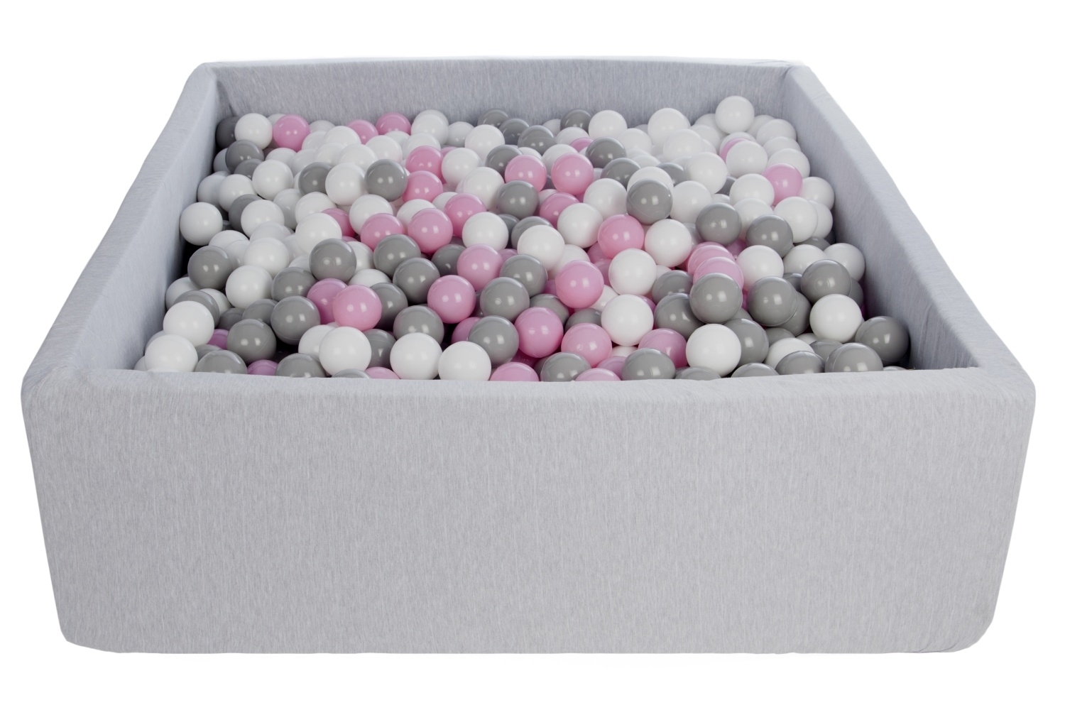 Soft Jersey Baby Kids Children Ball Pit with 1200 balls, Gift, 120x120 cm - Picture 12 of 13