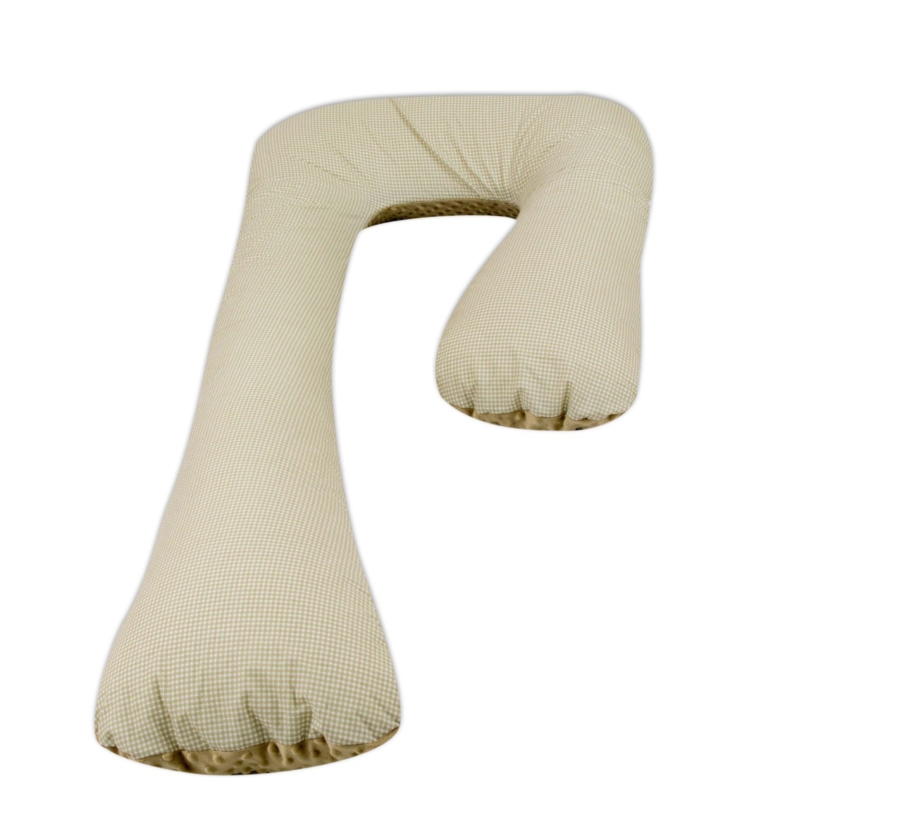 Coussin de maternité, Grossesse/Allaitement, Minky et Coton, forme en 7 - Imagen 9 de 28