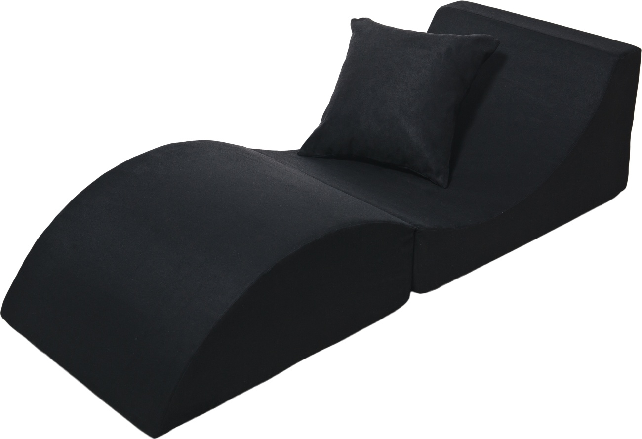 Tumbona relajante sofá relax sillón relajante cubo de asiento taburete mesa de centro mesa auxiliar - Imagen 6 de 25
