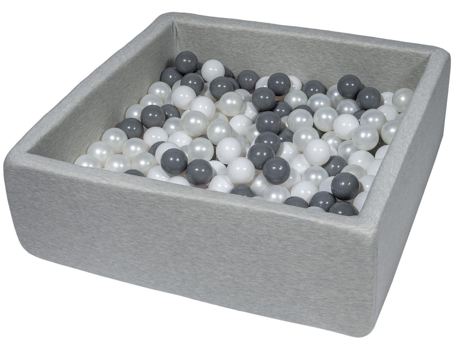 Soft Jersey Baby Kids Children Ball Pit with 300 balls, Gift, 90x90 cm - Picture 11 of 23