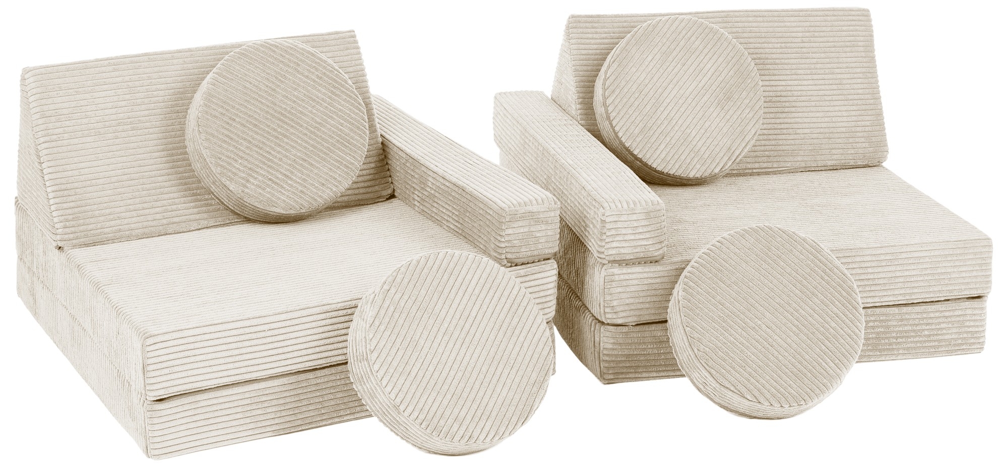 Spielsofa Modulsofa Spielmöbel modulares Kindersofa Familienmöbel Bausteine-Set - Bild 12 von 48